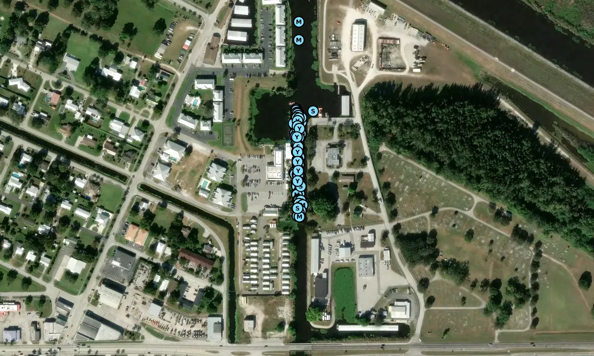 Satelite image of Roland Martin Marina