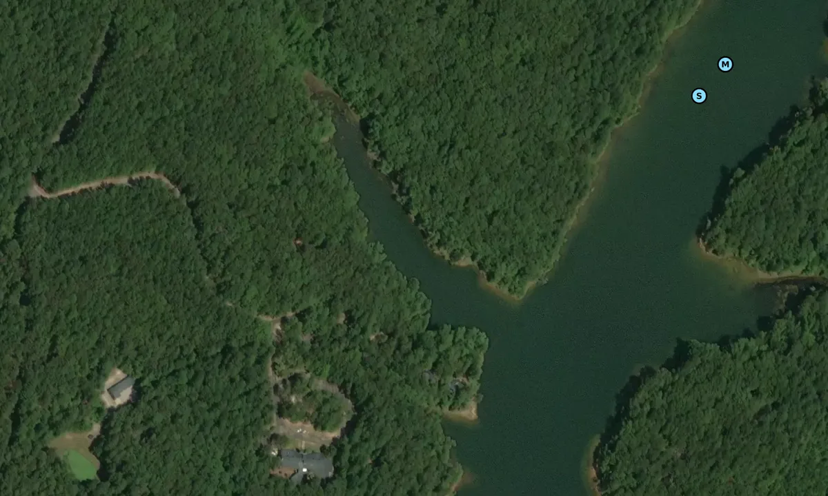 Satelite image of Rolling Hill Cove