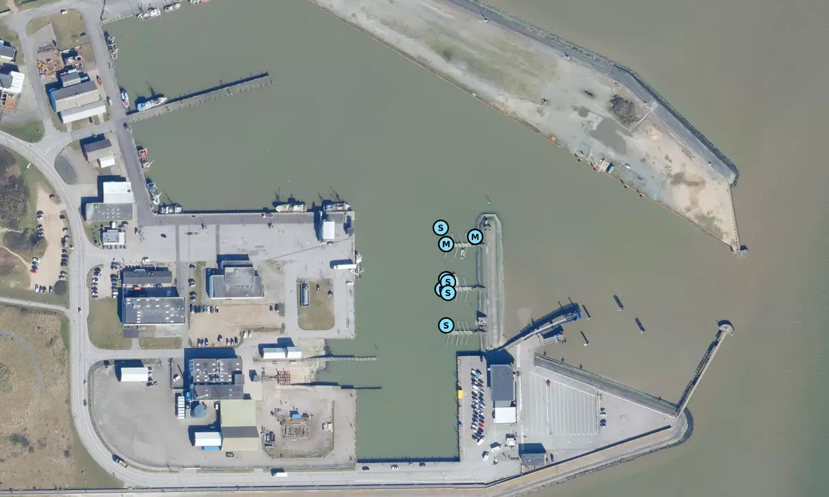Satelite image of Rømø Havn