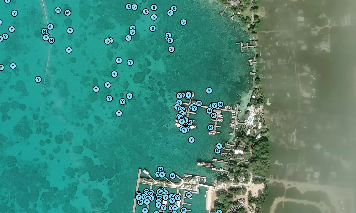 Satelite image of Romora Bay Resort and Marina