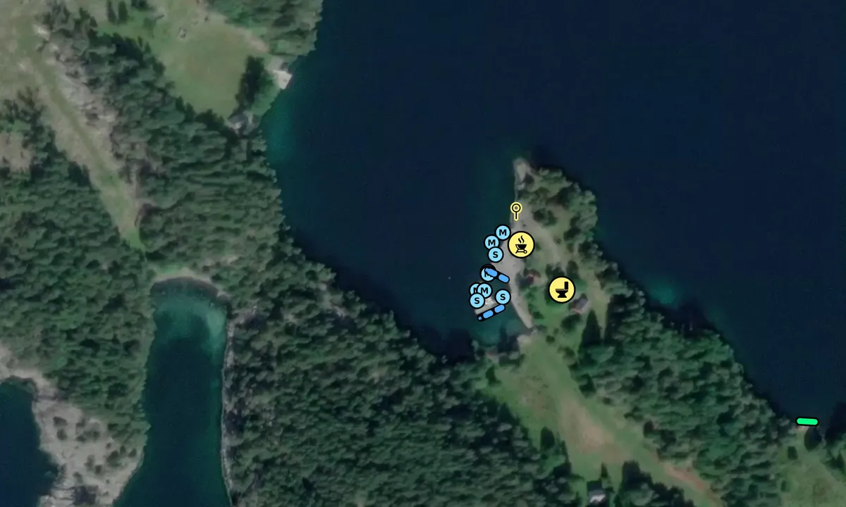 Satelite image of Romsaøyane - Grindanes
