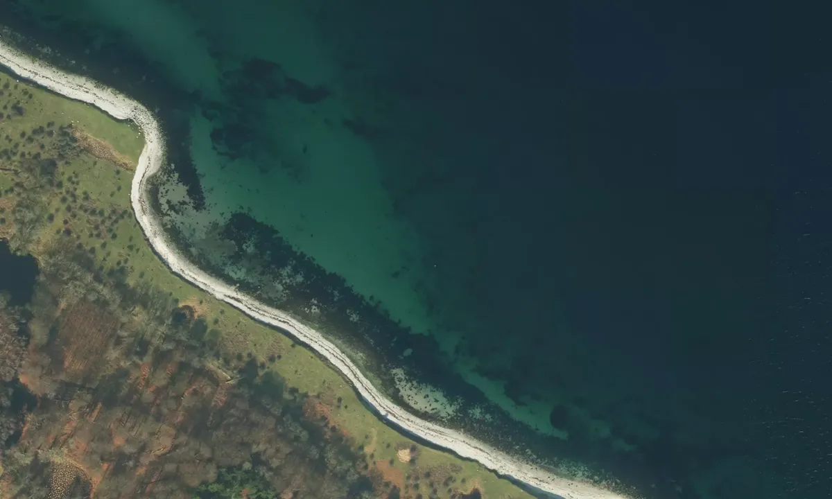 Flyfoto av Romsø bouy