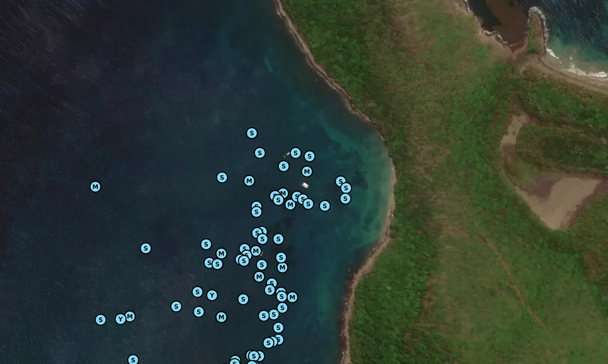 Satelite image of Ronde Island 1