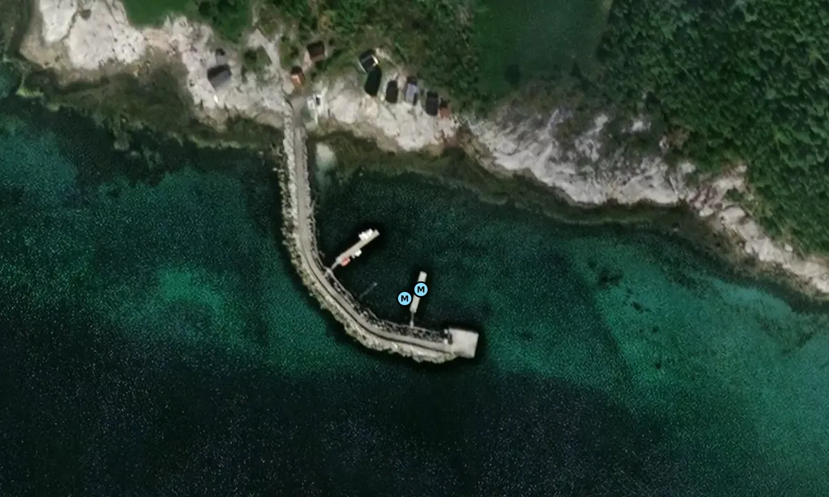 Satelite image of Rørstad