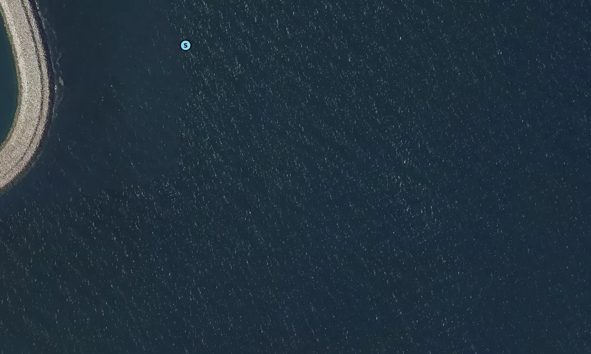 Satelite image of Roscoff