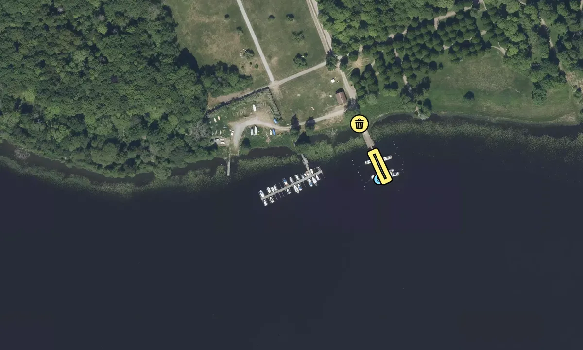 Satelite image of Rosersbergs slott
