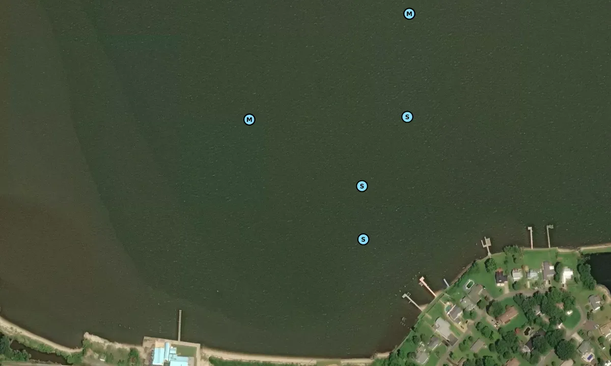 Satelite image of Rosier Creek