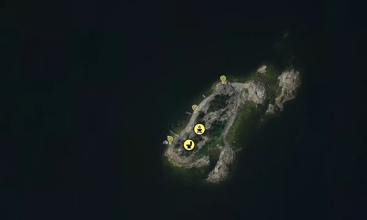Satelite image of Rövargrundet