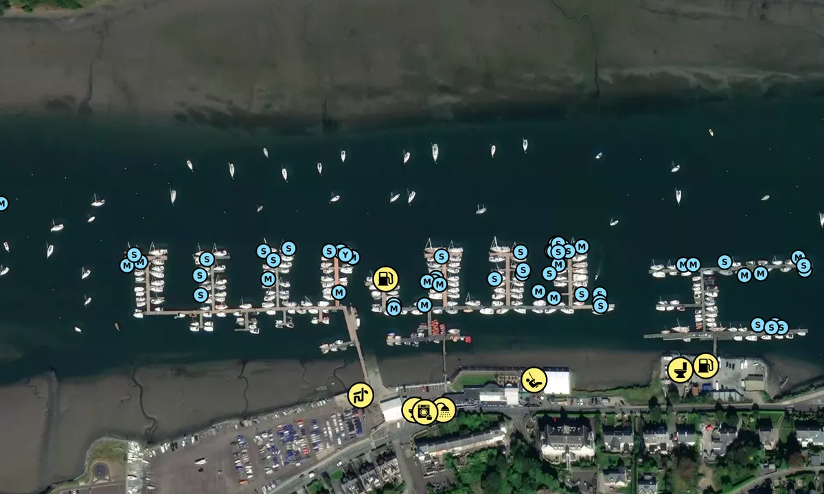 Satelite image of Royal Cork Yacht Club - Crosshaven
