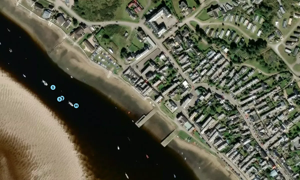 Satelite image of Royal Findhorn Yacht Club