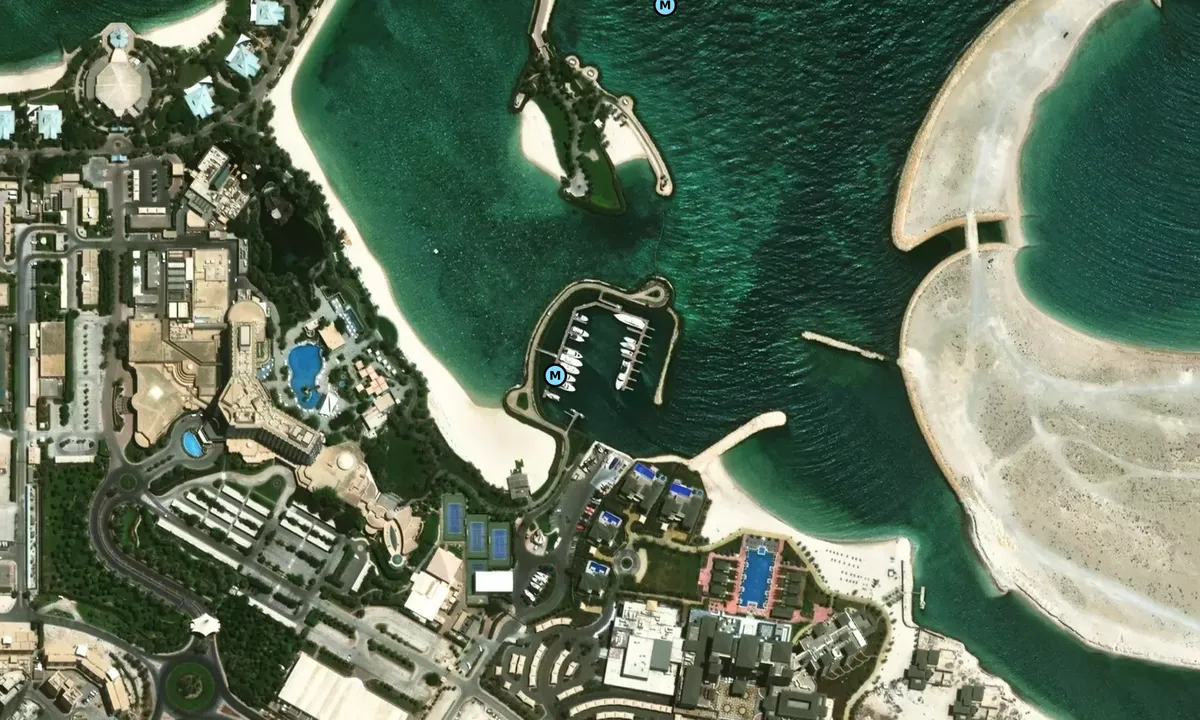 Satelite image of Royal Marina