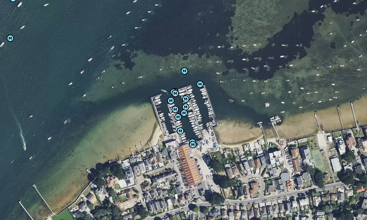 Satelite image of Royal Motor Yacht Club - Poole