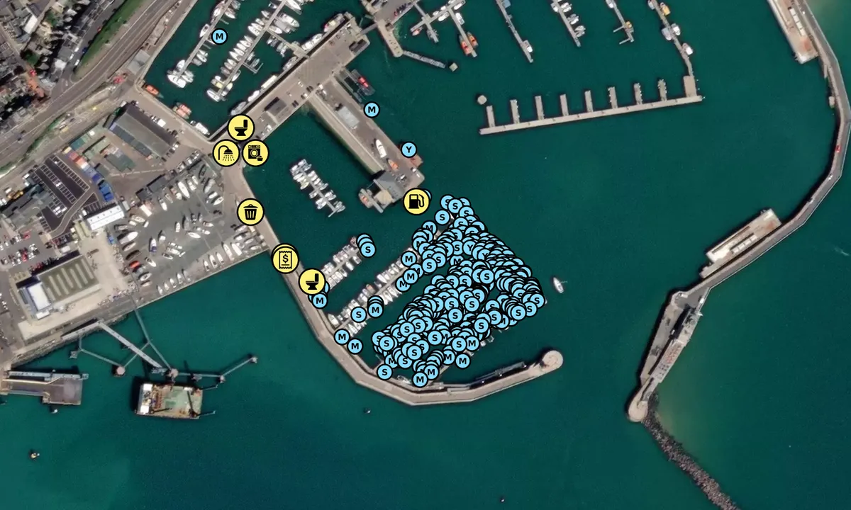 Satelite image of Royal Temple Yacht Club