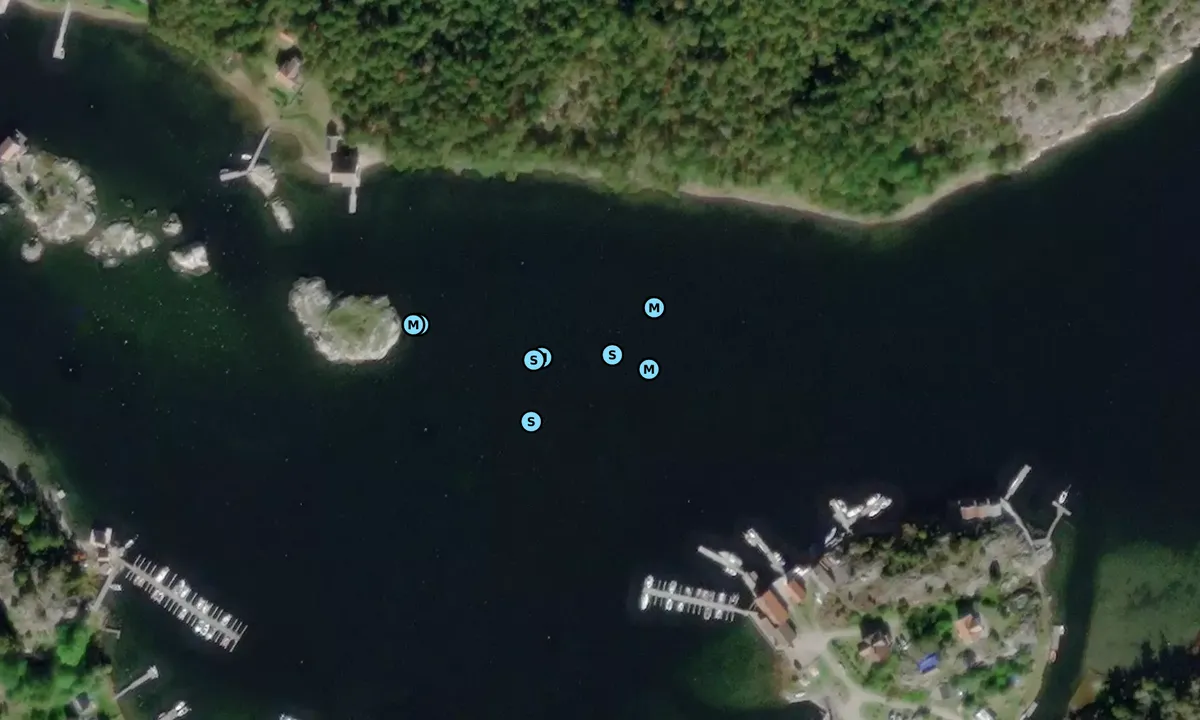 Satelite image of Rundö