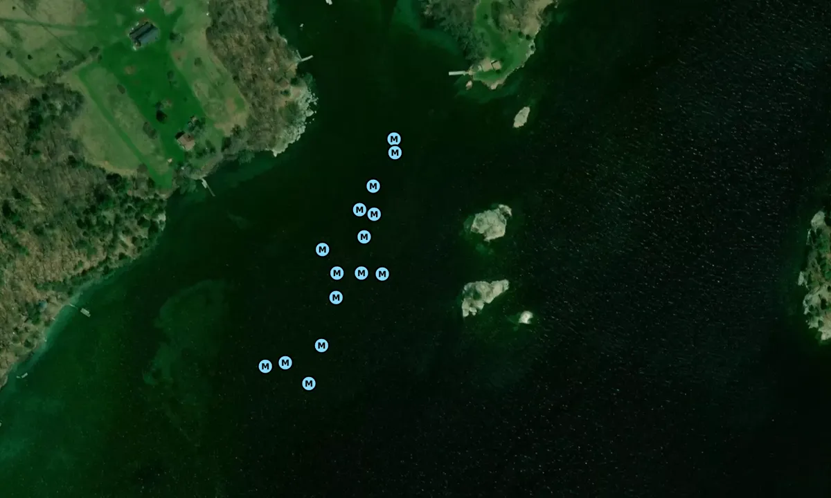 Satelite image of Russo Bay