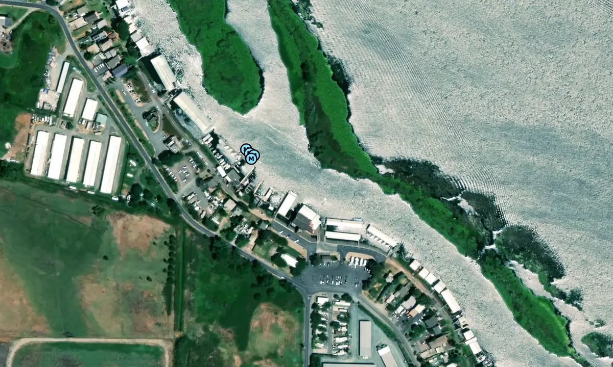 Satelite image of Russo's Marina