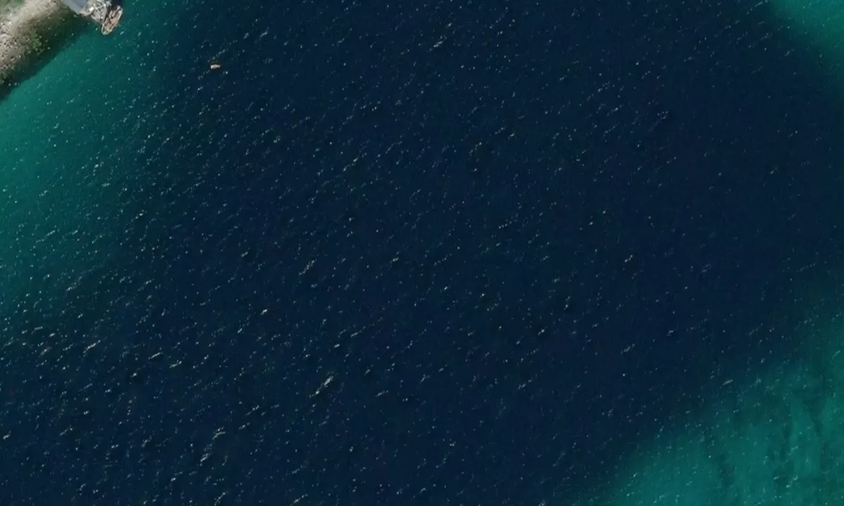 Satelite image of Russvika