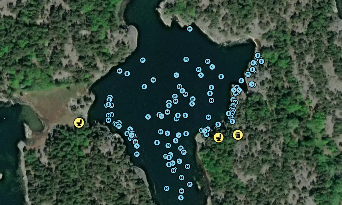 Satelite image of Säck - Stavsudda