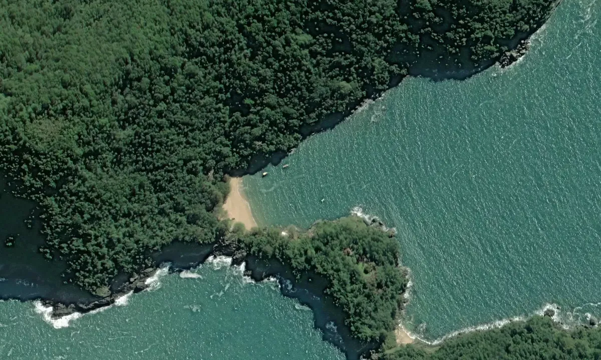 Satelite image of Saco do Eustaquio