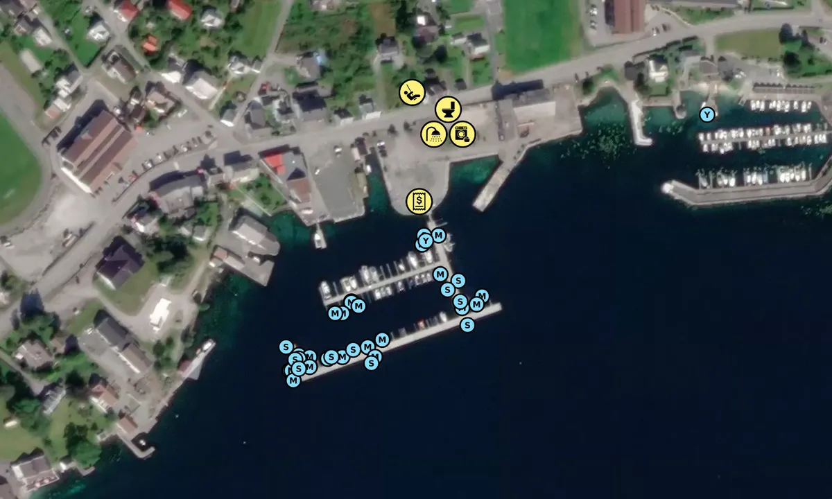 Satelite image of Sæbøvika