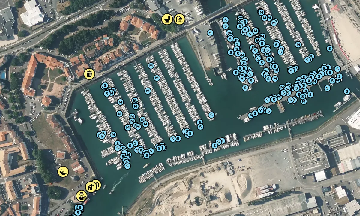 Satelite image of SAEMSO Marina