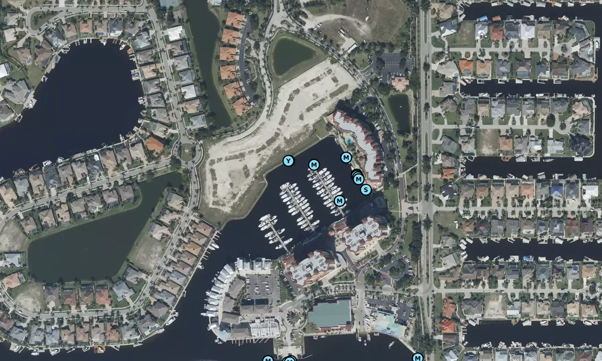 Satelite image of Safe Harbor Cape Harbour - Cape Coral