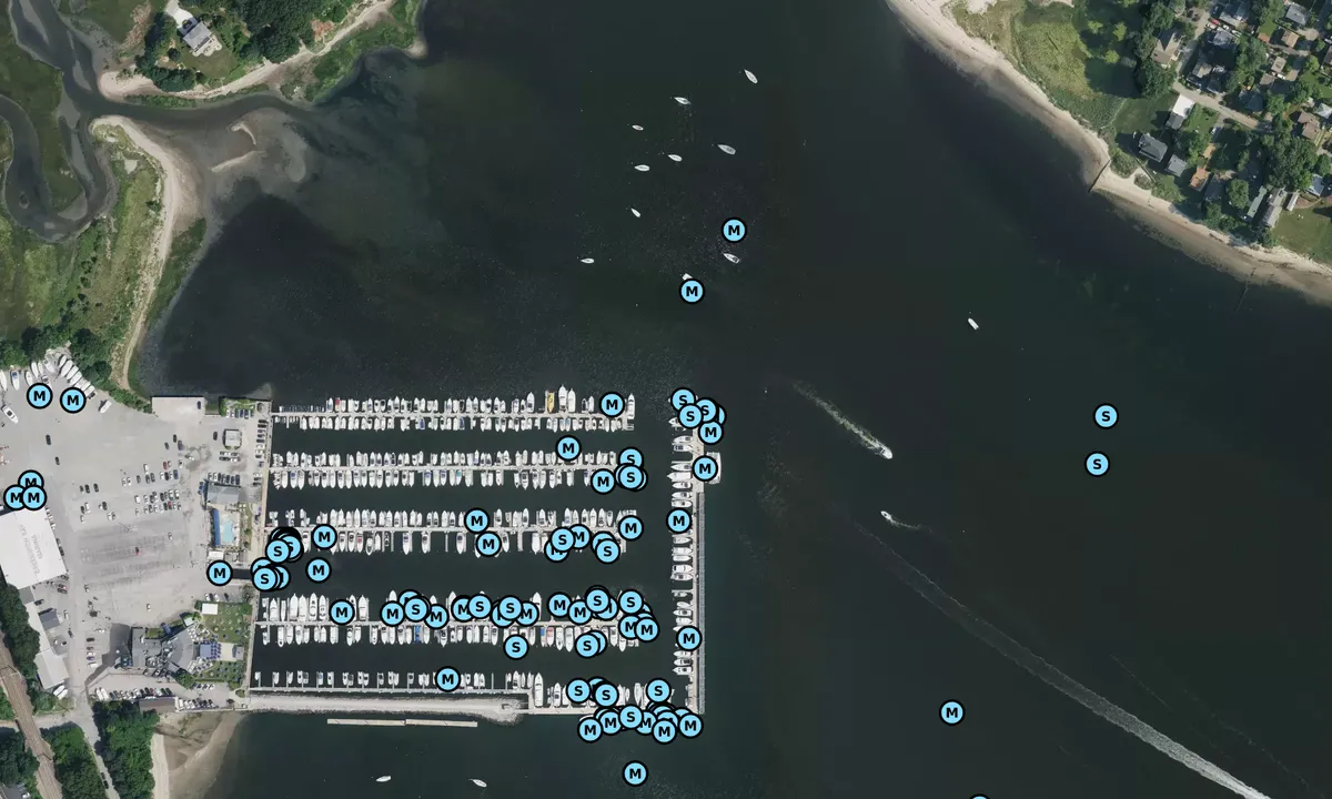 Satelite image of Safe Harbor Cowesett