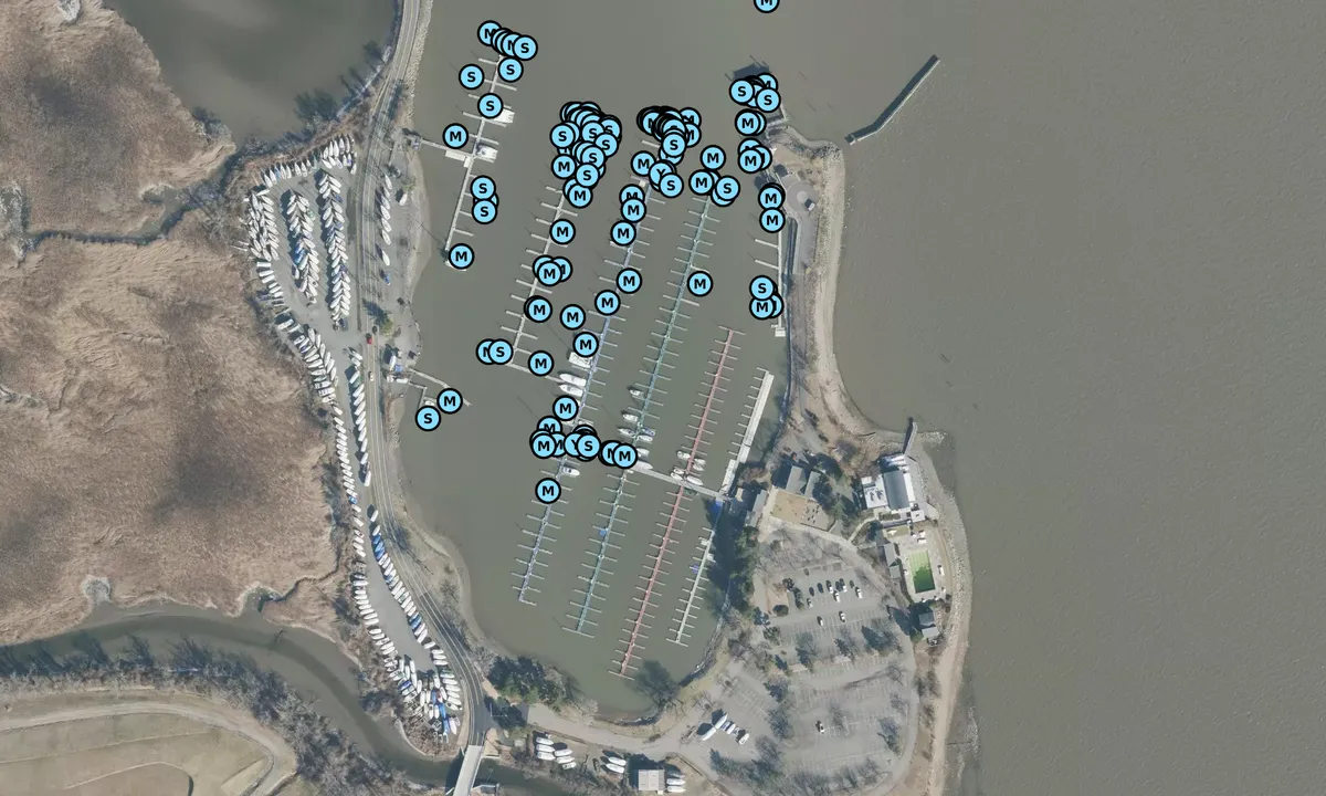 Satelite image of Safe Harbor Haverstraw