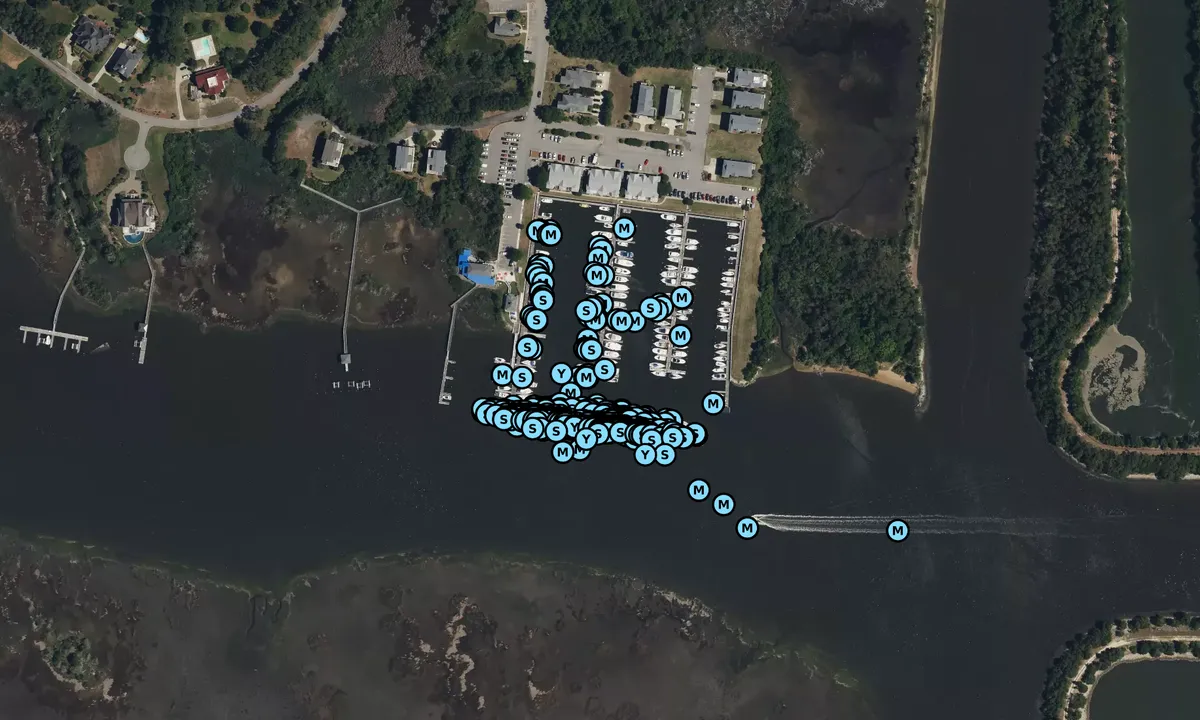 Satelite image of Safe Harbor South Harbour Village