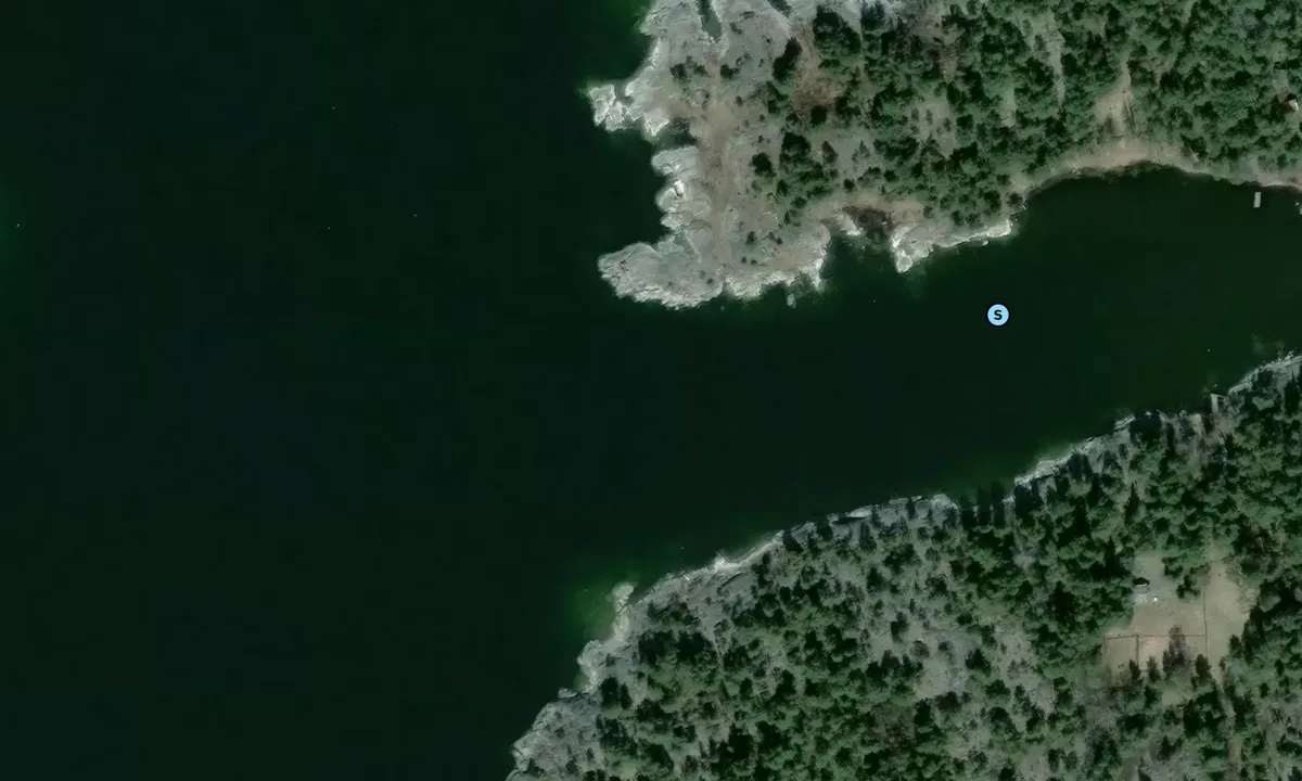 Satelite image of Saffransskäret - Västra - Östra