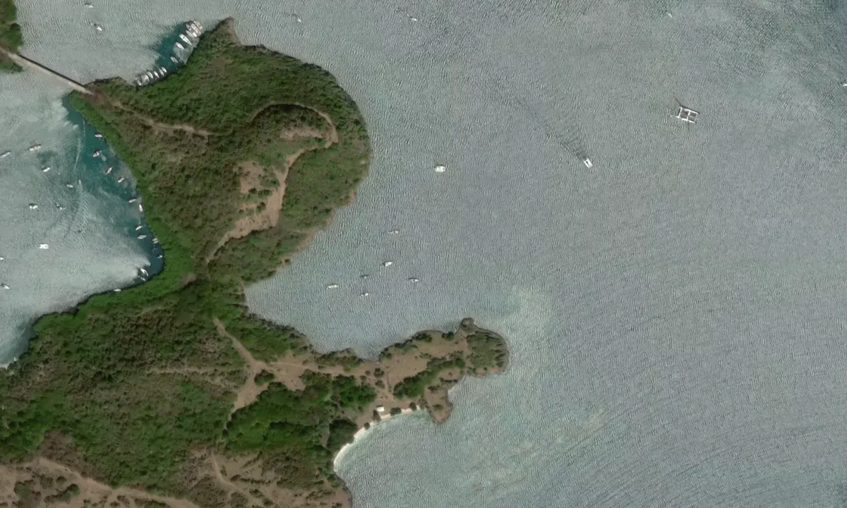 Flyfoto av Saga Cove