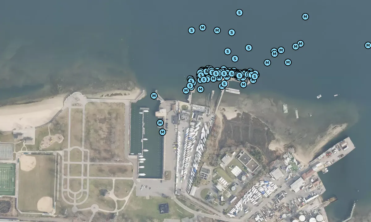 Satelite image of Sagamore Yacht Club - Oyster Bay