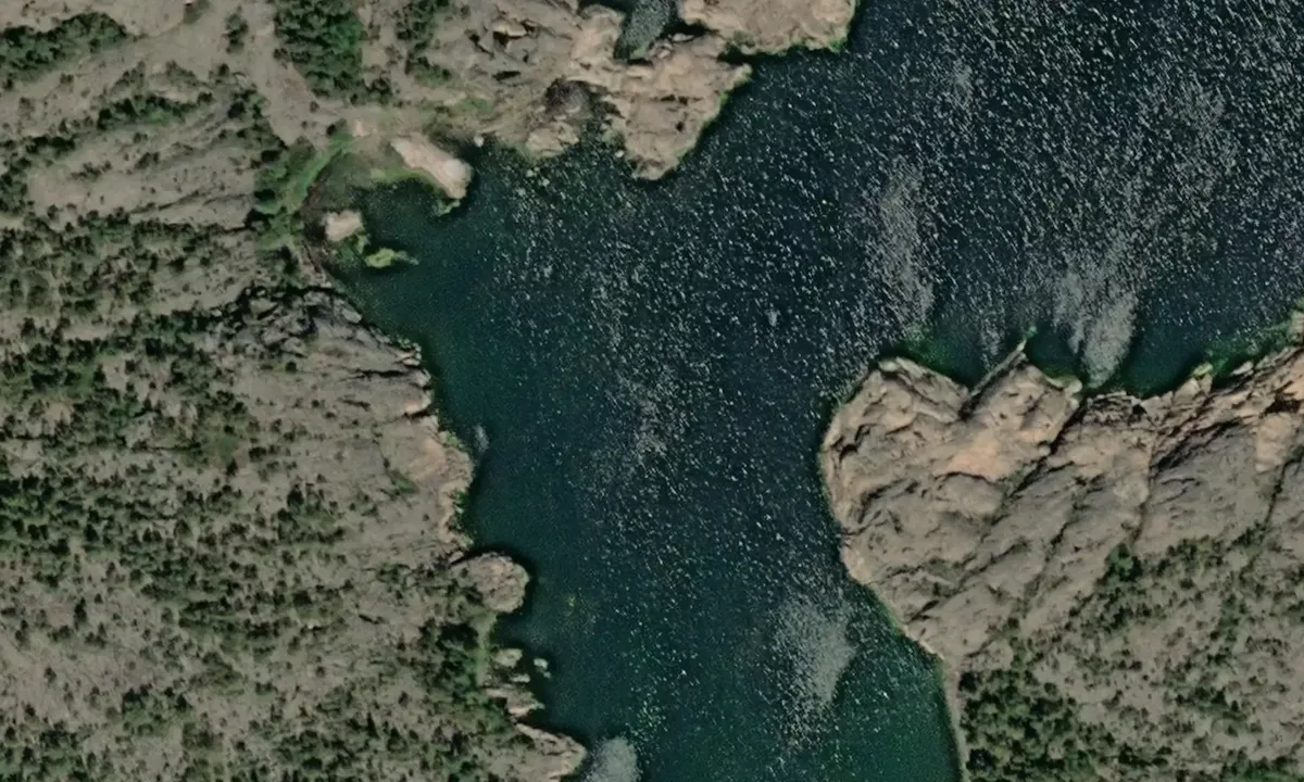 Satelite image of Saggö
