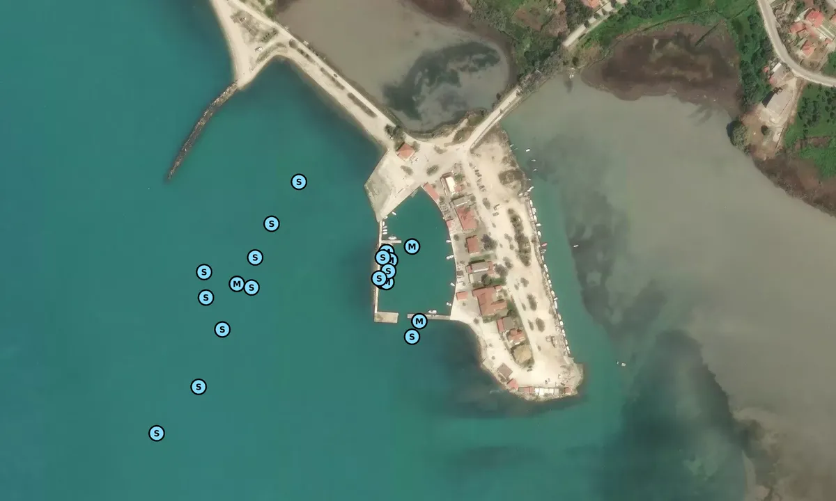 Satelite image of Sagiadas