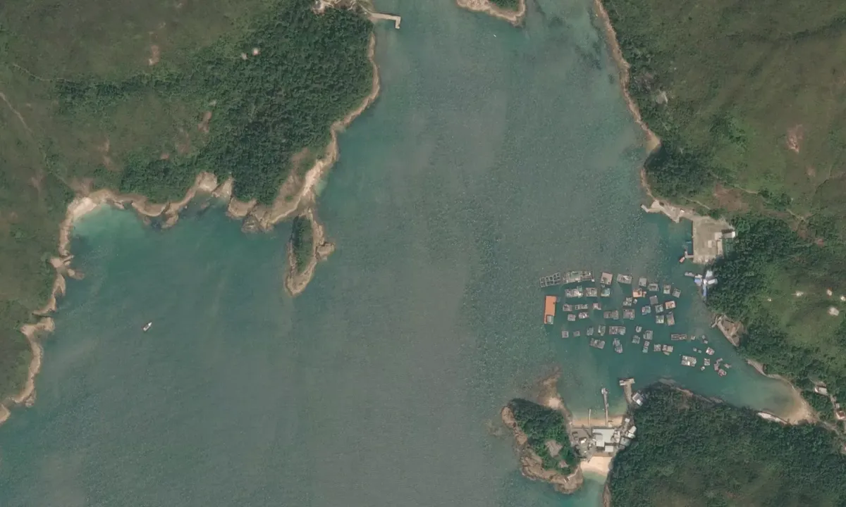 Flyfoto av Sai Kung