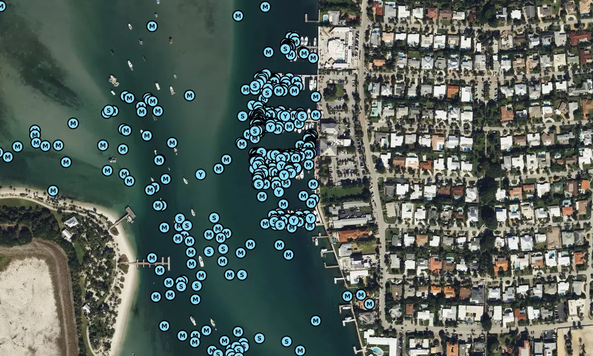 Satelite image of Sailfish Marina