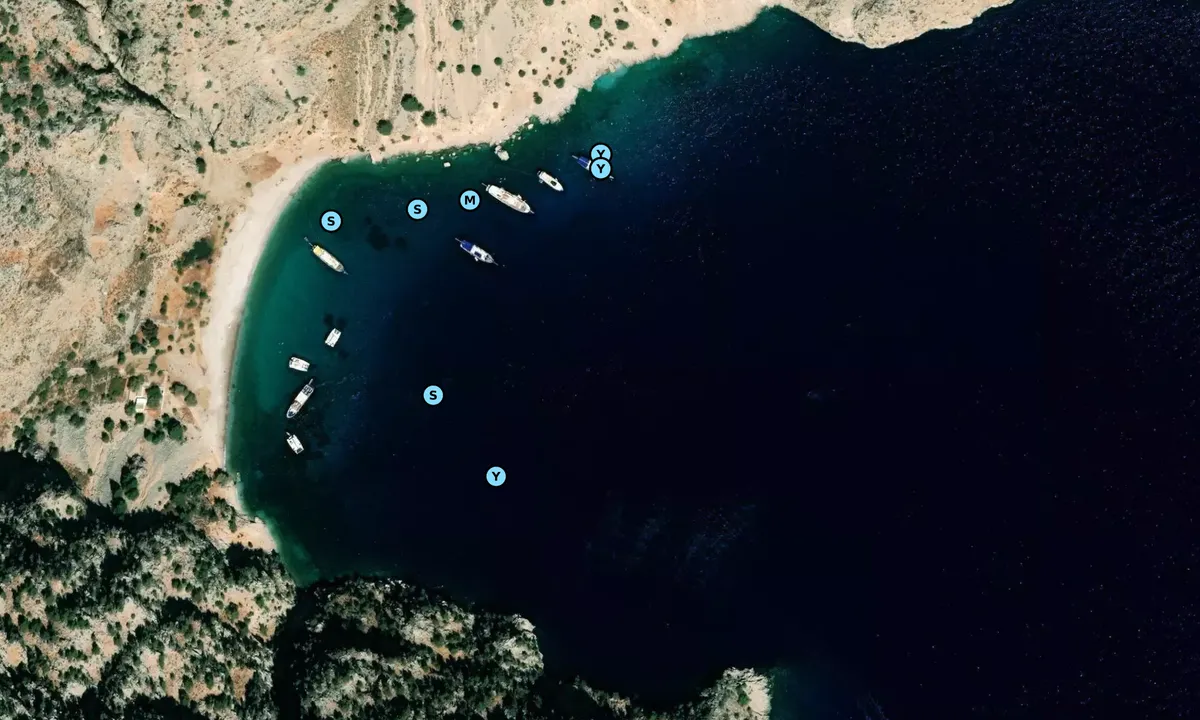 Satelite image of Saint George Bay