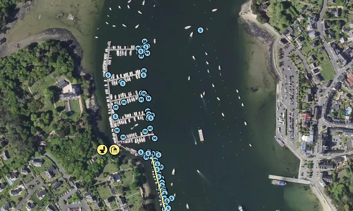 Satelite image of Sainte-Marine Marina