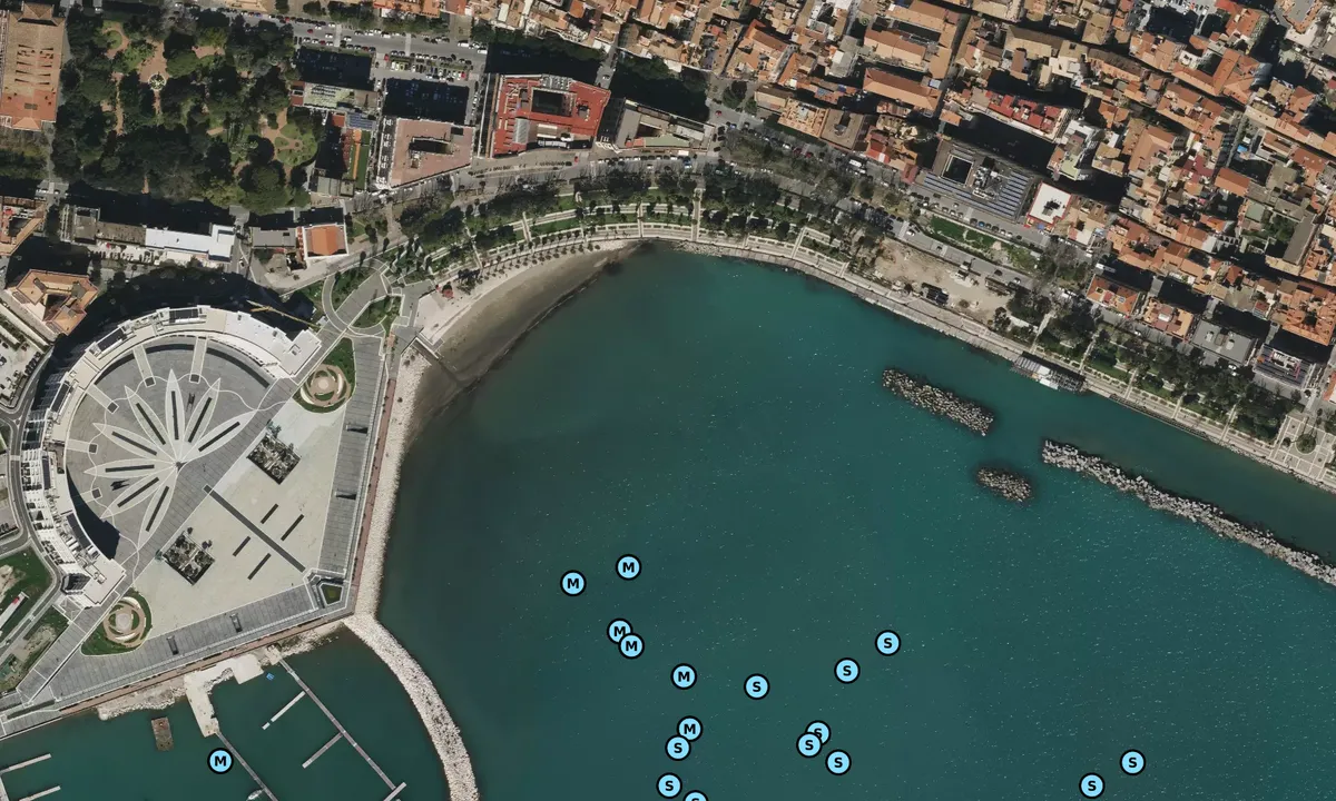 Satelite image of Salerno 1