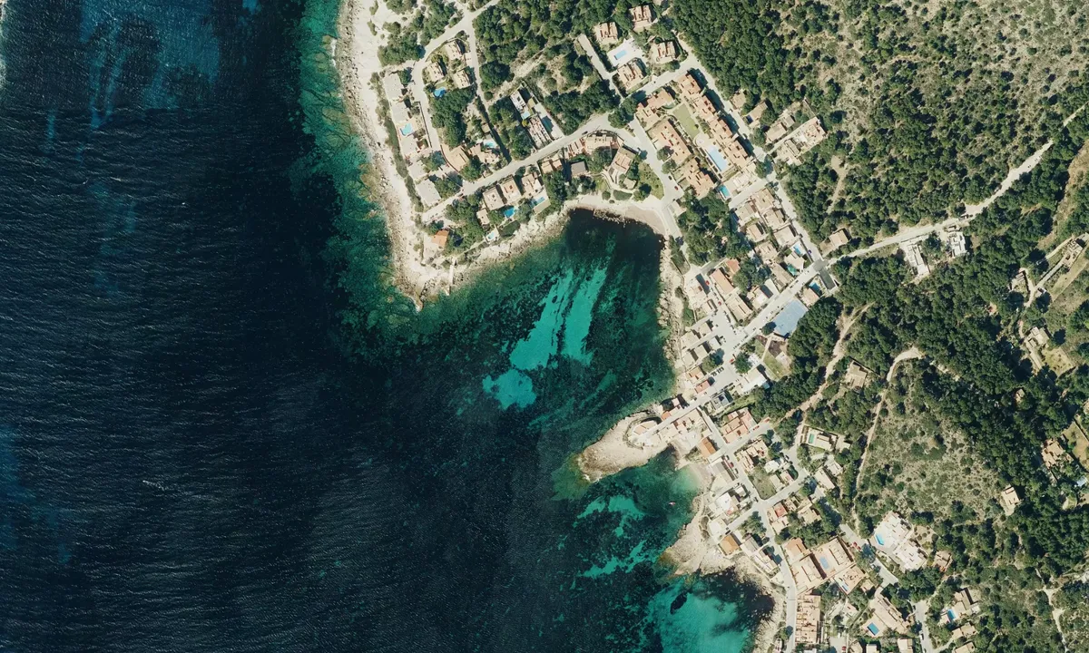 Flyfoto av S'Algar