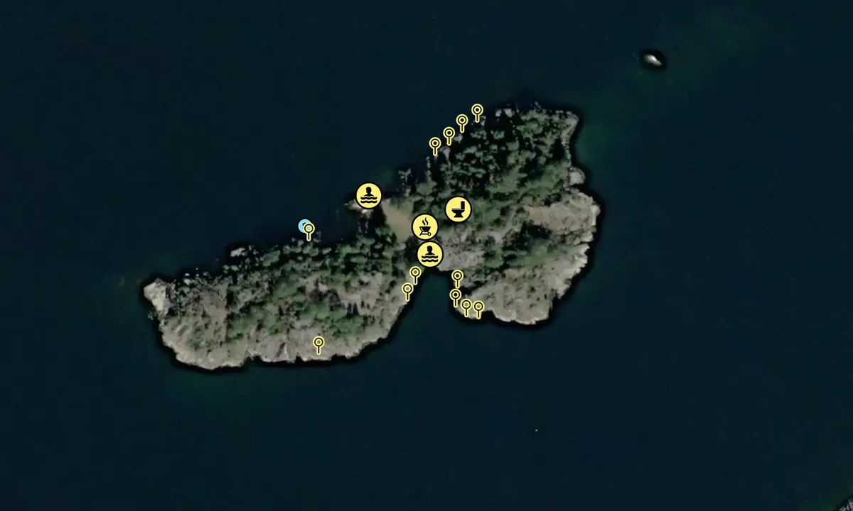 Satelite image of Saltbuholmen