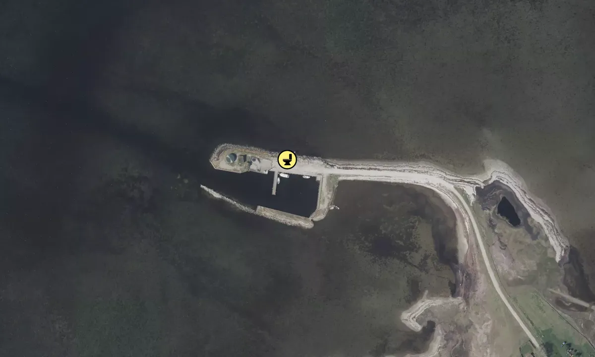 Satelite image of Saltholm Havn