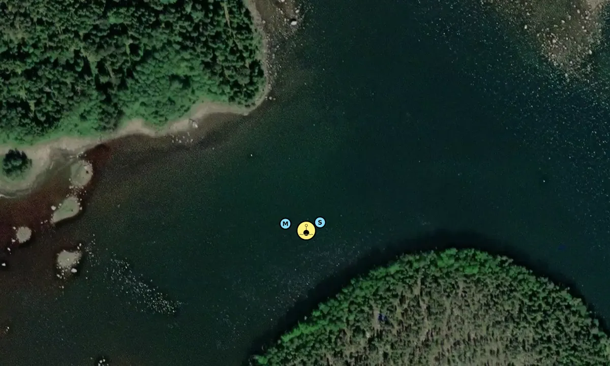 Satelite image of Saltpannan - SXK Eggegrund bouy