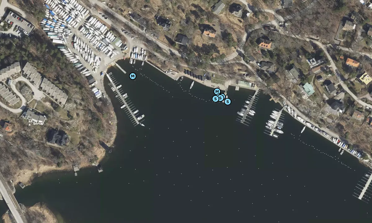 Satelite image of Saltsjöbaden - Pålnäsviken