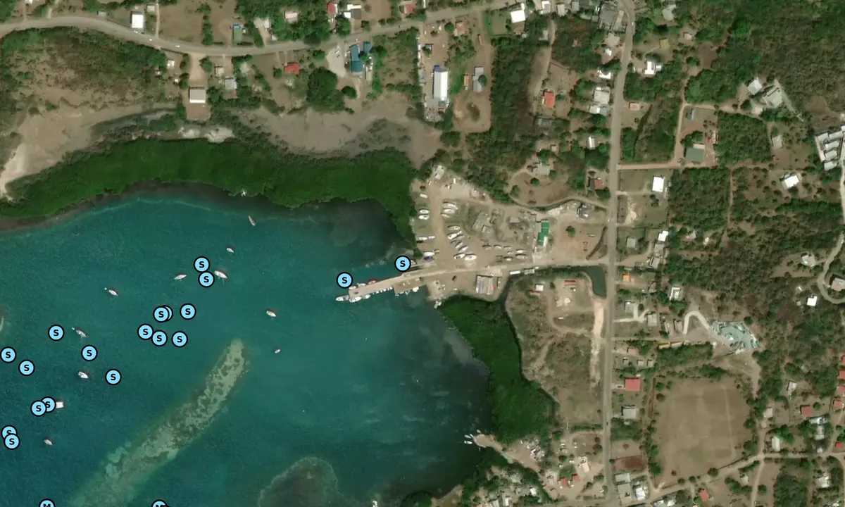 Satelite image of Sammy’s Boat Yard & Marina