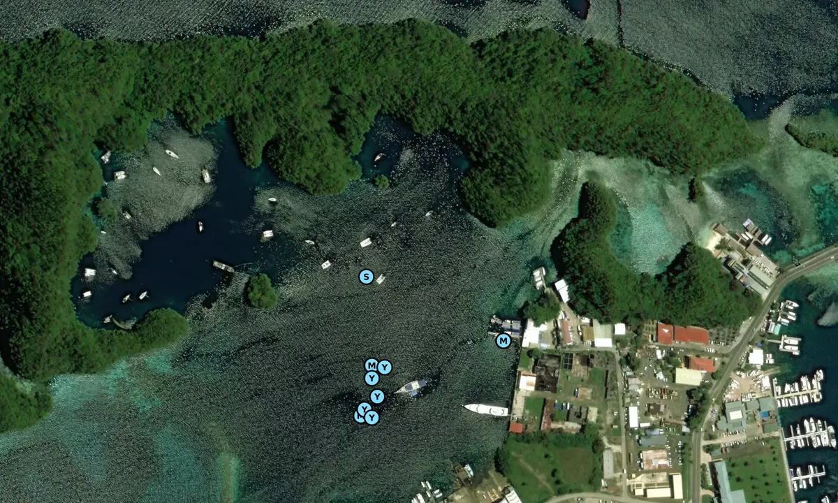 Satelite image of Sam's Tour