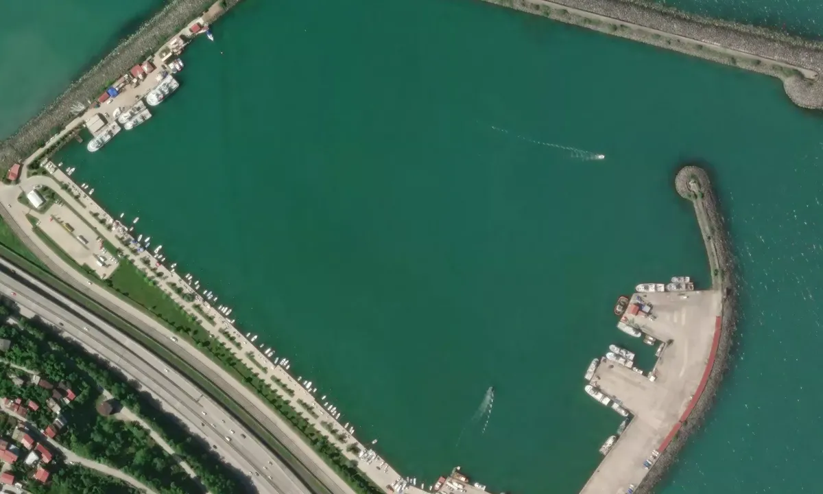 Satelite image of Samsun Balıkçı Barınağı
