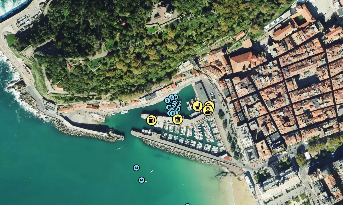 Satelite image of San Sebastian Marina