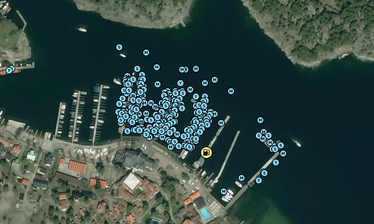 Satelite image of Sandhamn - KSSS