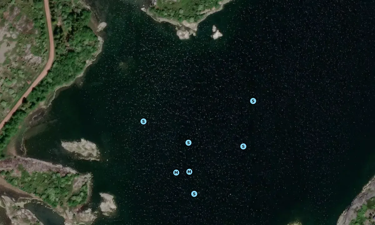 Satelite image of Sandvik - Kökar